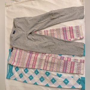 3- leggings for girls, excellent used condition no flaws